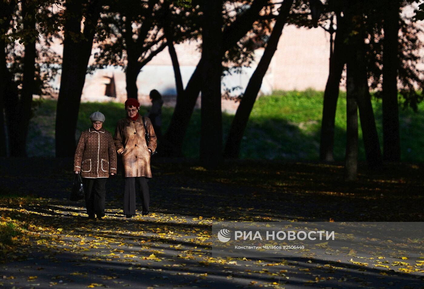 Золотая осень в Великом Новгороде