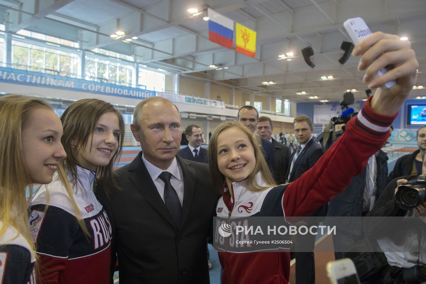 Рабочая поездка В.Путина в Чувашскую Республику