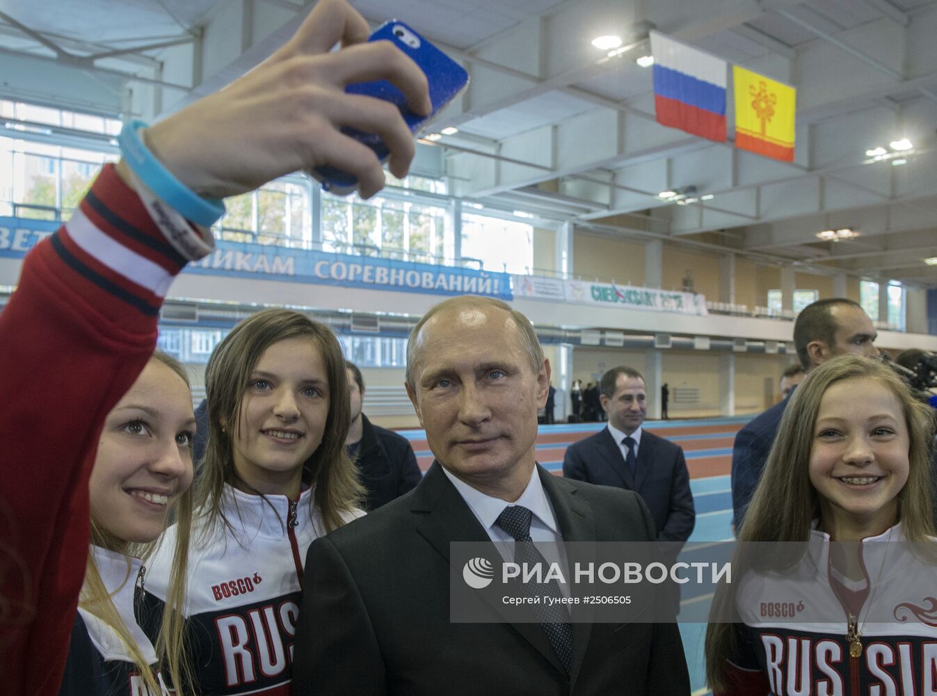 Рабочая поездка В.Путина в Чувашскую Республику