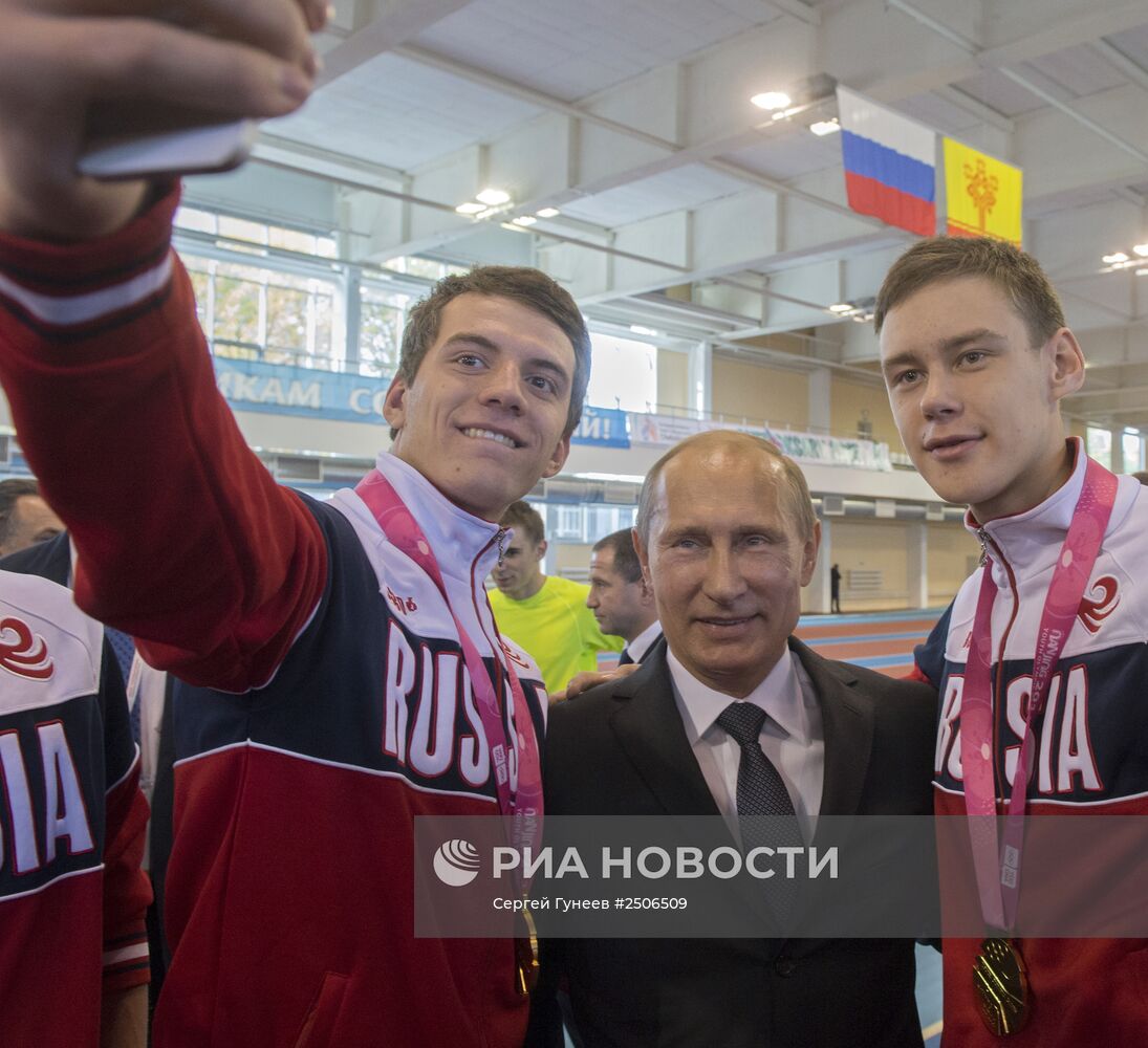 Рабочая поездка В.Путина в Чувашскую Республику