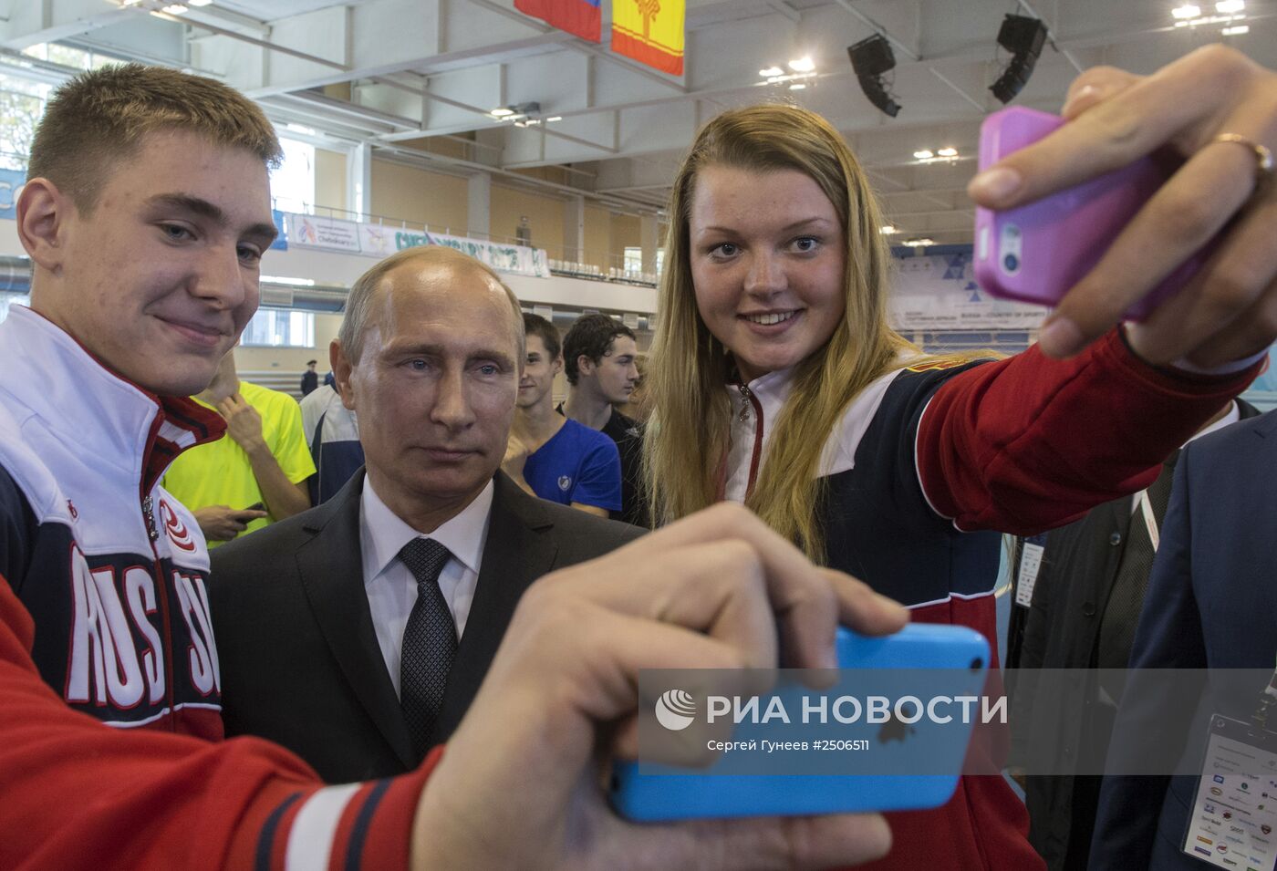 Рабочая поездка В.Путина в Чувашскую Республику