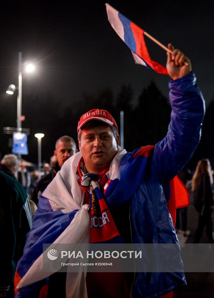 Футбол. Отборочный матч ЧЕ-2016. Швеция - Россия