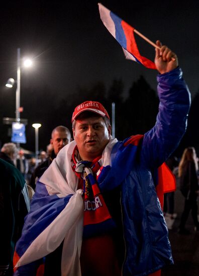 Футбол. Отборочный матч ЧЕ-2016. Швеция - Россия