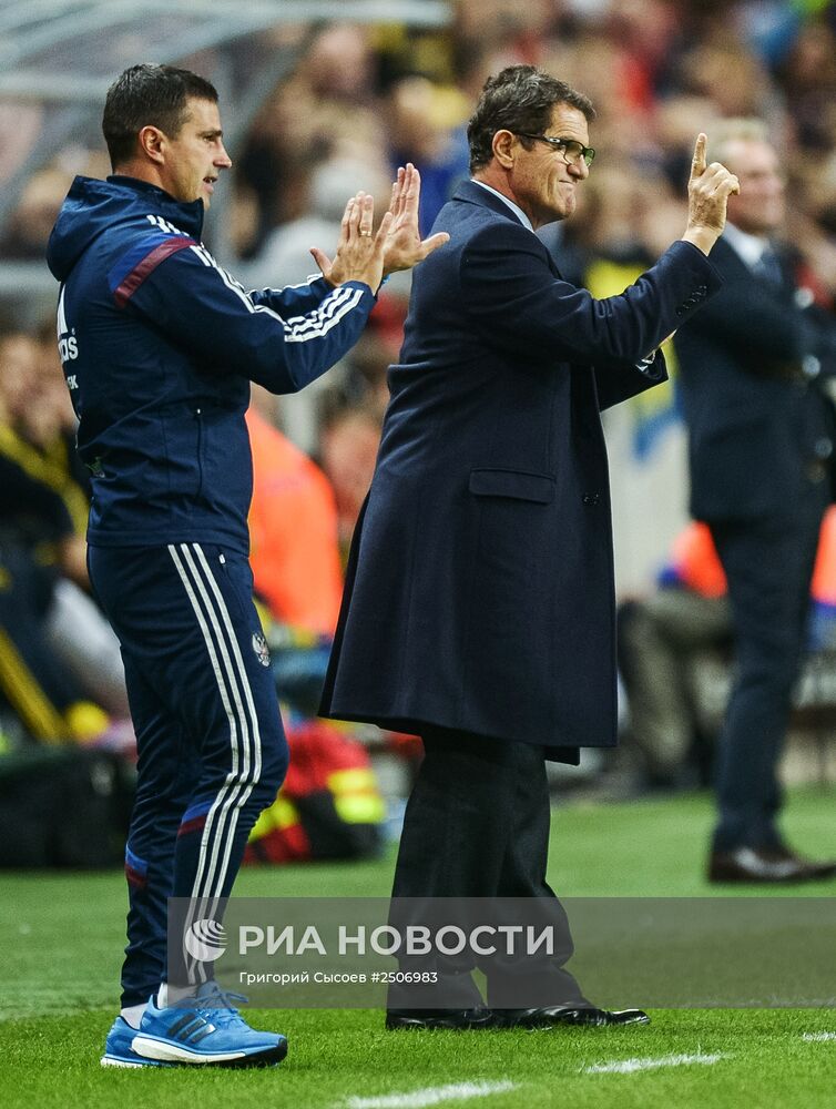 Футбол. Отборочный матч ЧЕ-2016. Швеция - Россия