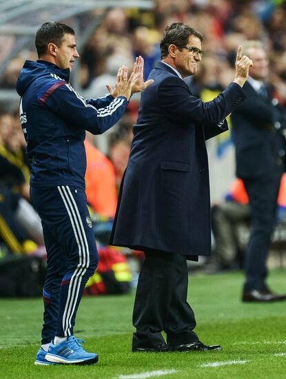 Футбол. Отборочный матч ЧЕ-2016. Швеция - Россия