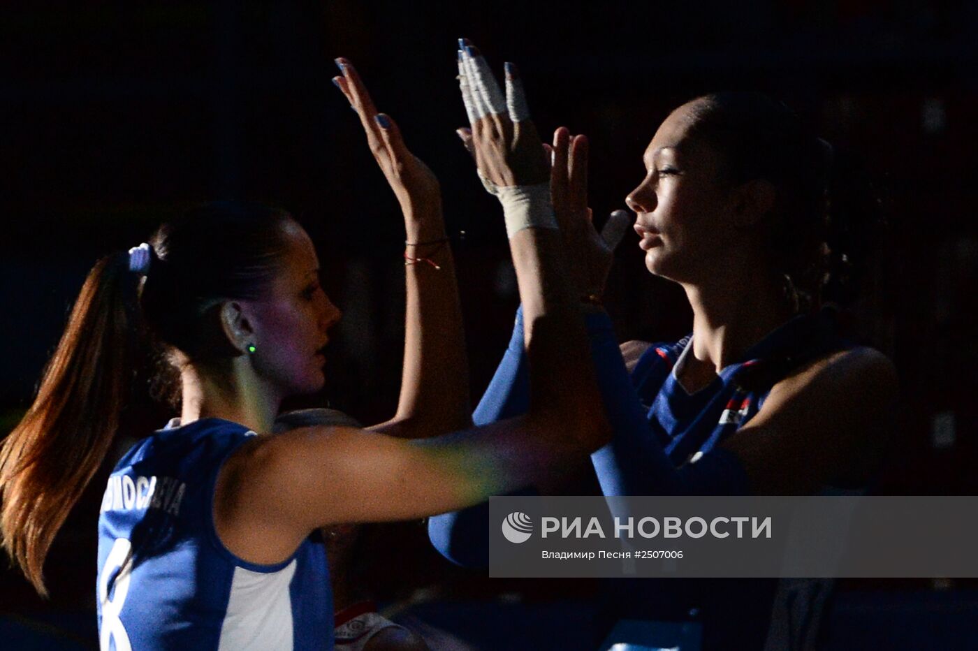 Волейбол. Чемпионат мира. Женщины. Матч США - Россия