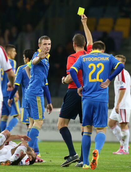 Футбол. Отборочный матч ЧЕ-2016. Белоруссия – Украина