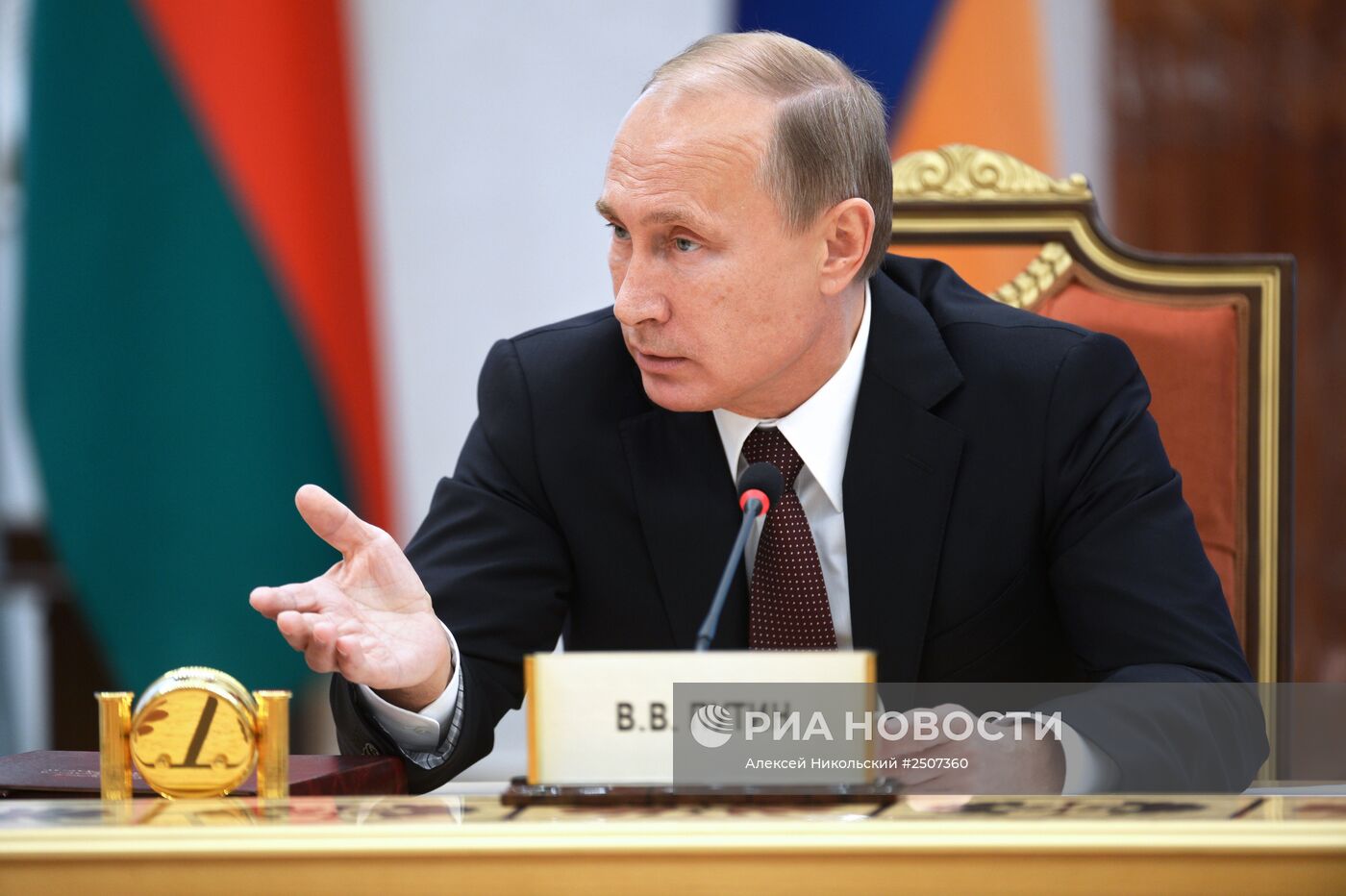 Рабочий визит В.Путина в Белоруссию