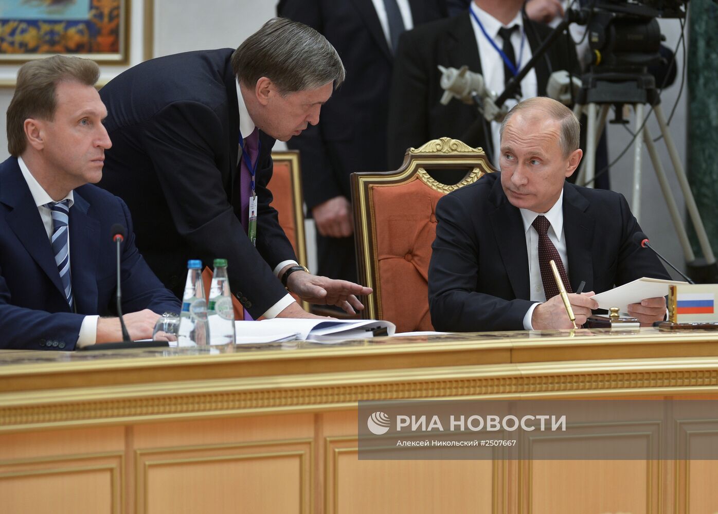 Рабочий визит В.Путина в Белоруссию