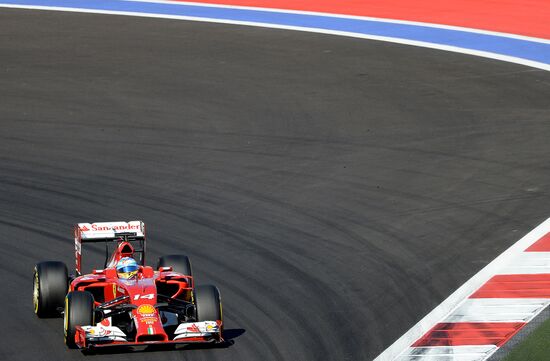 Автоспорт. Формула -1. Гран-при России. Квалификация