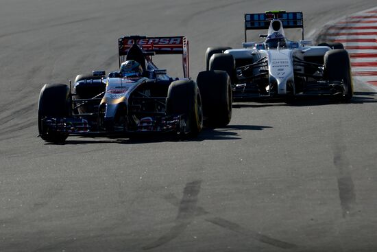 Автоспорт. Формула -1. Гран-при России. Квалификация