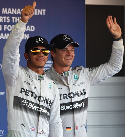 Автоспорт. Формула -1. Гран-при России. Квалификация