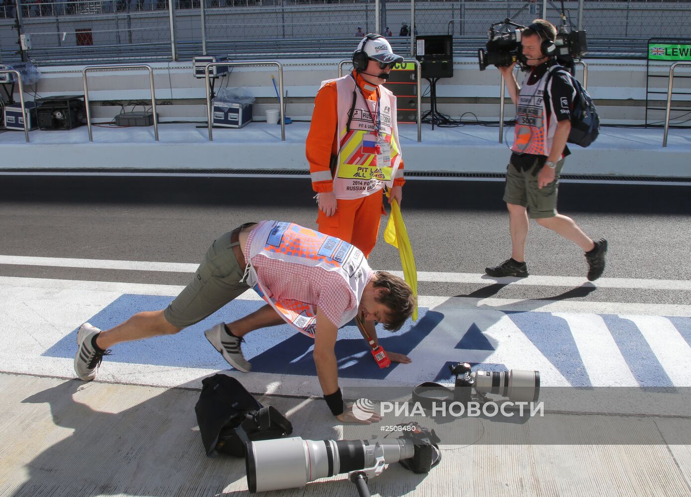 Автоспорт. Формула -1. Гран-при России. Квалификация