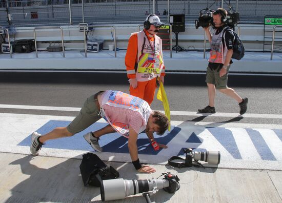 Автоспорт. Формула -1. Гран-при России. Квалификация