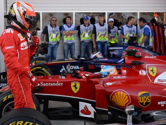 Автоспорт. Формула -1. Гран-при России. Квалификация