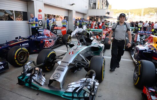 Автоспорт. Формула -1. Гран-при России. Квалификация