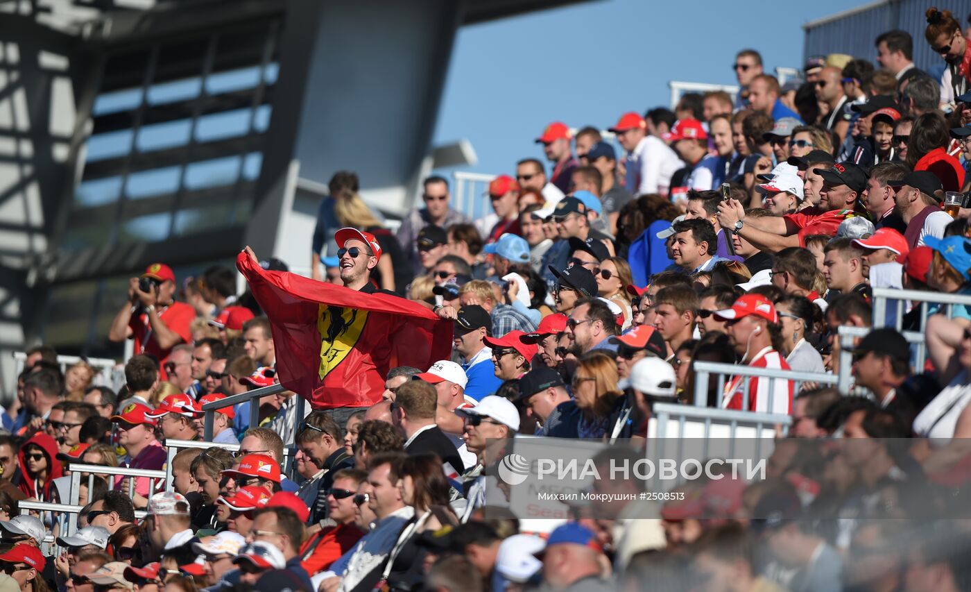 Автоспорт. Формула -1. Гран-при России. Квалификация