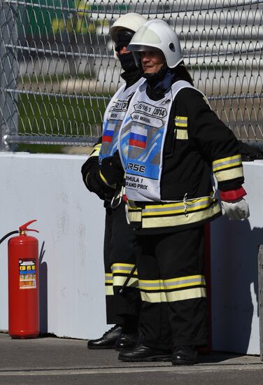 Автоспорт. Формула -1. Гран-при России. Квалификация