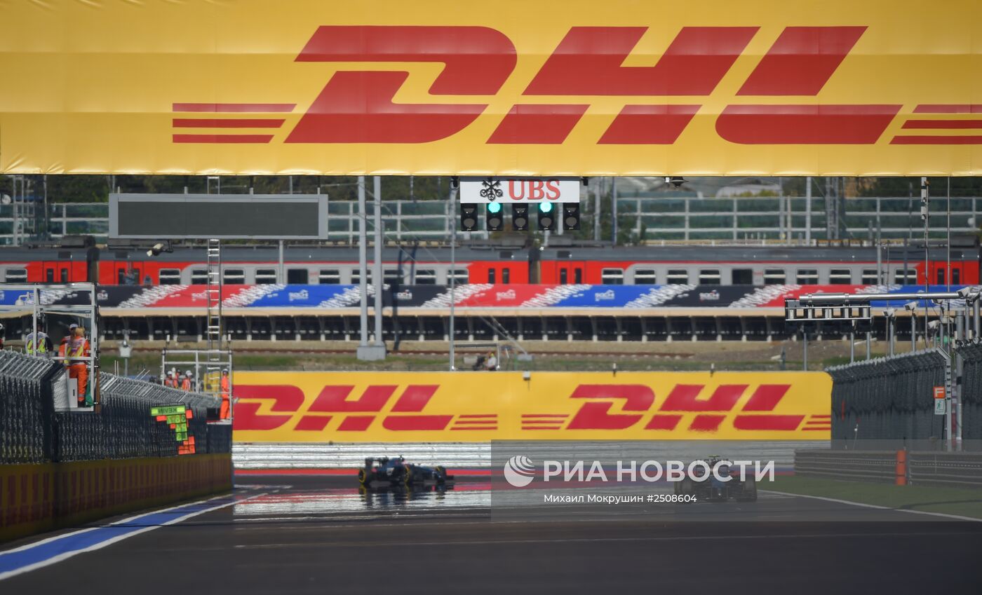 Автоспорт. Формула -1. Гран-при России. Квалификация