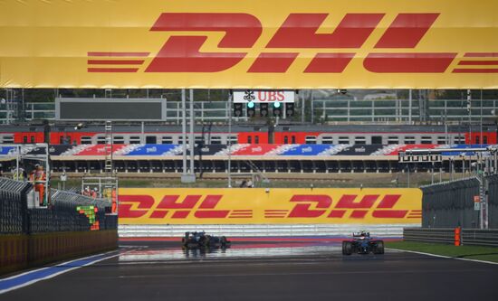 Автоспорт. Формула -1. Гран-при России. Квалификация