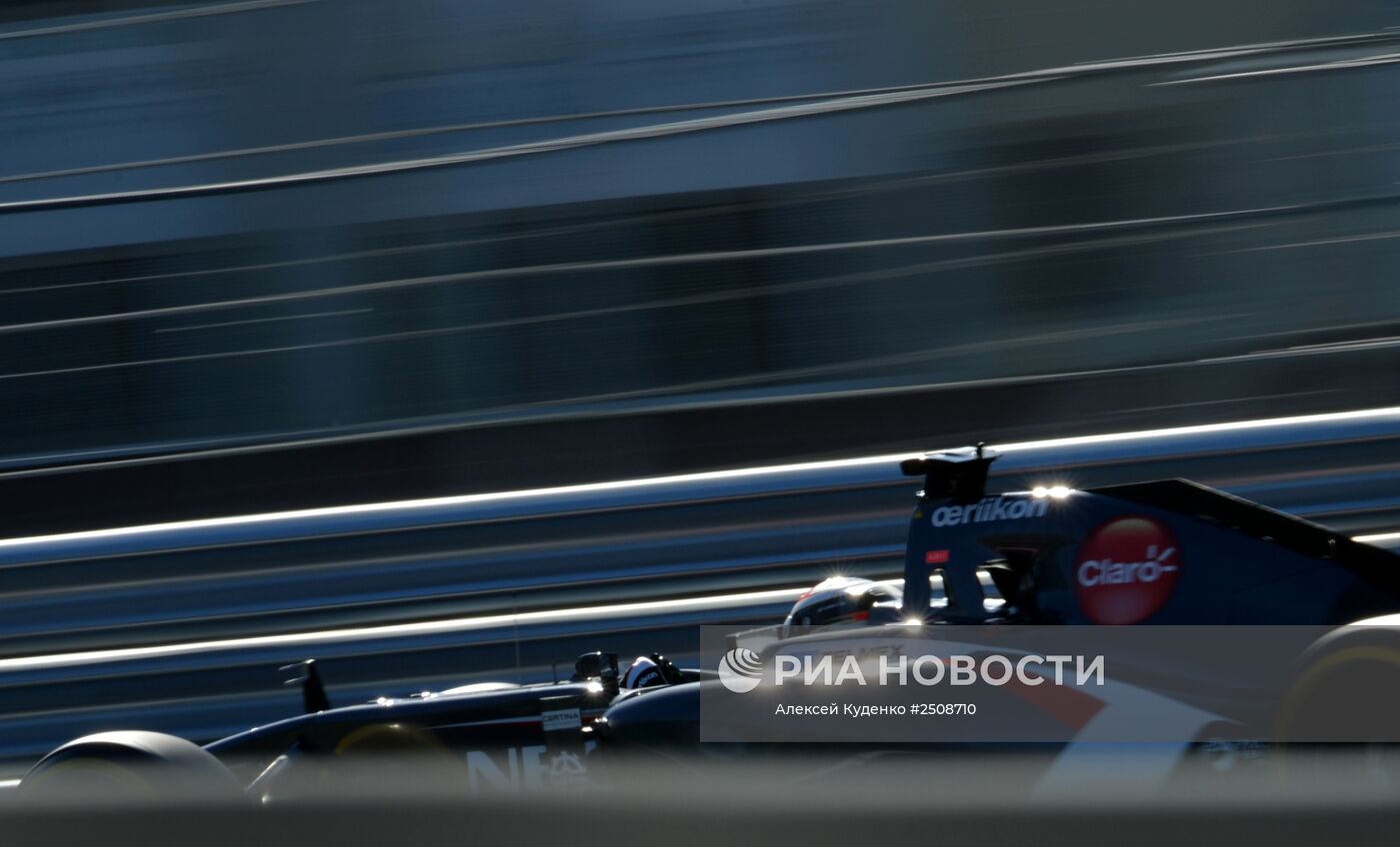 Автоспорт. Формула -1. Гран-при России. Квалификация