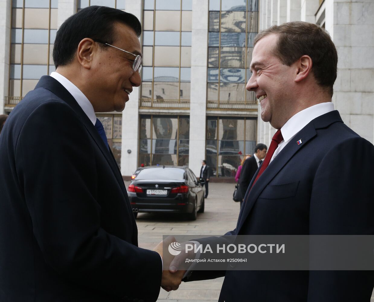 Встреча Д.Медведева с Ли Кэцяном