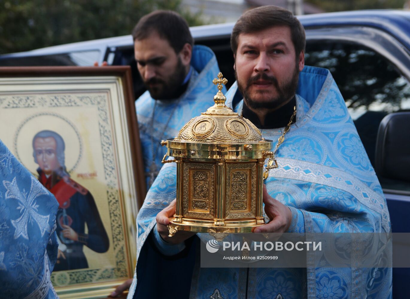 Мощи святого Федора Ушакова доставили в Крым