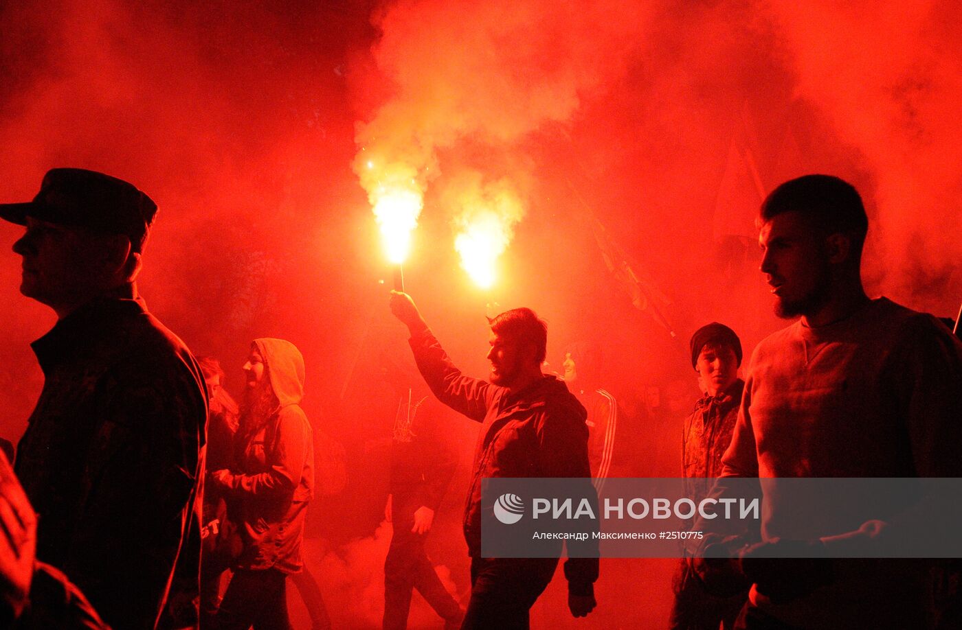 Мероприятия в честь годовщины создания УПА на Украине