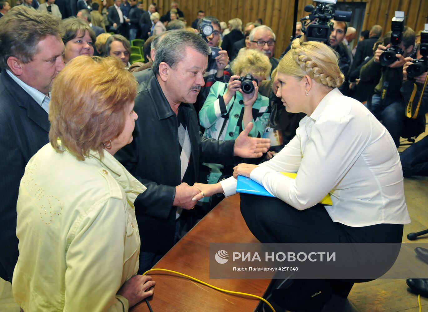 Парламентские выборы на Украине. Встречи кандидатов с избирателями