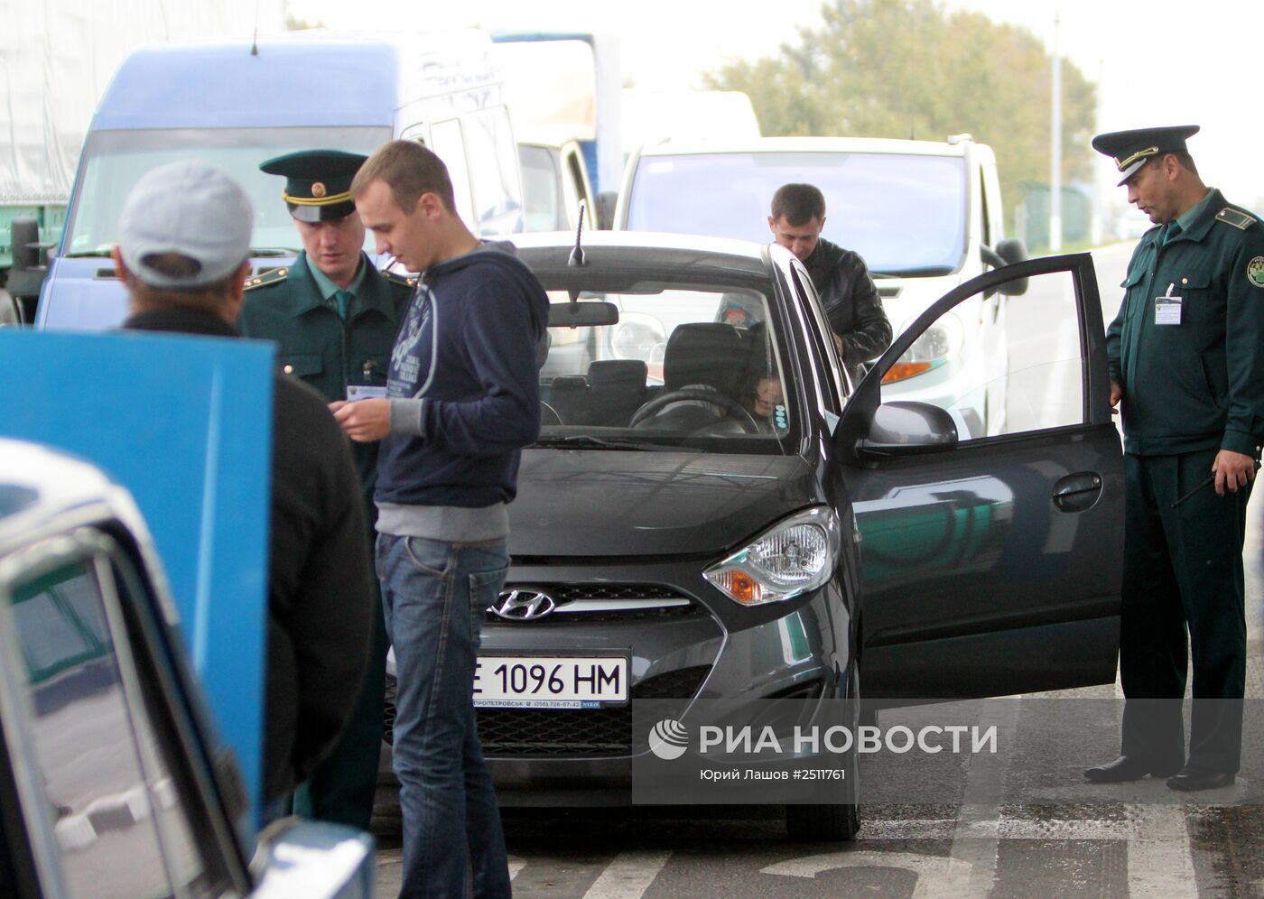 Работа таможни в Армянске