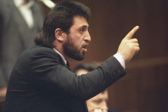 Встреча Николая Рыжкова с шахтерами