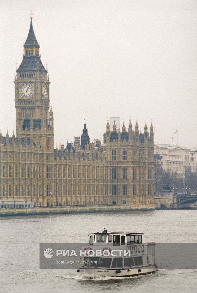 Здание Британского парламента