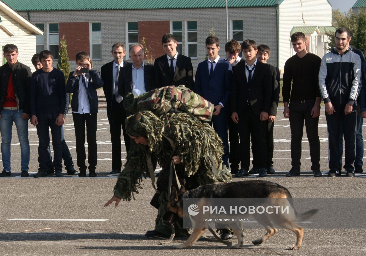 День призывника в Грозном