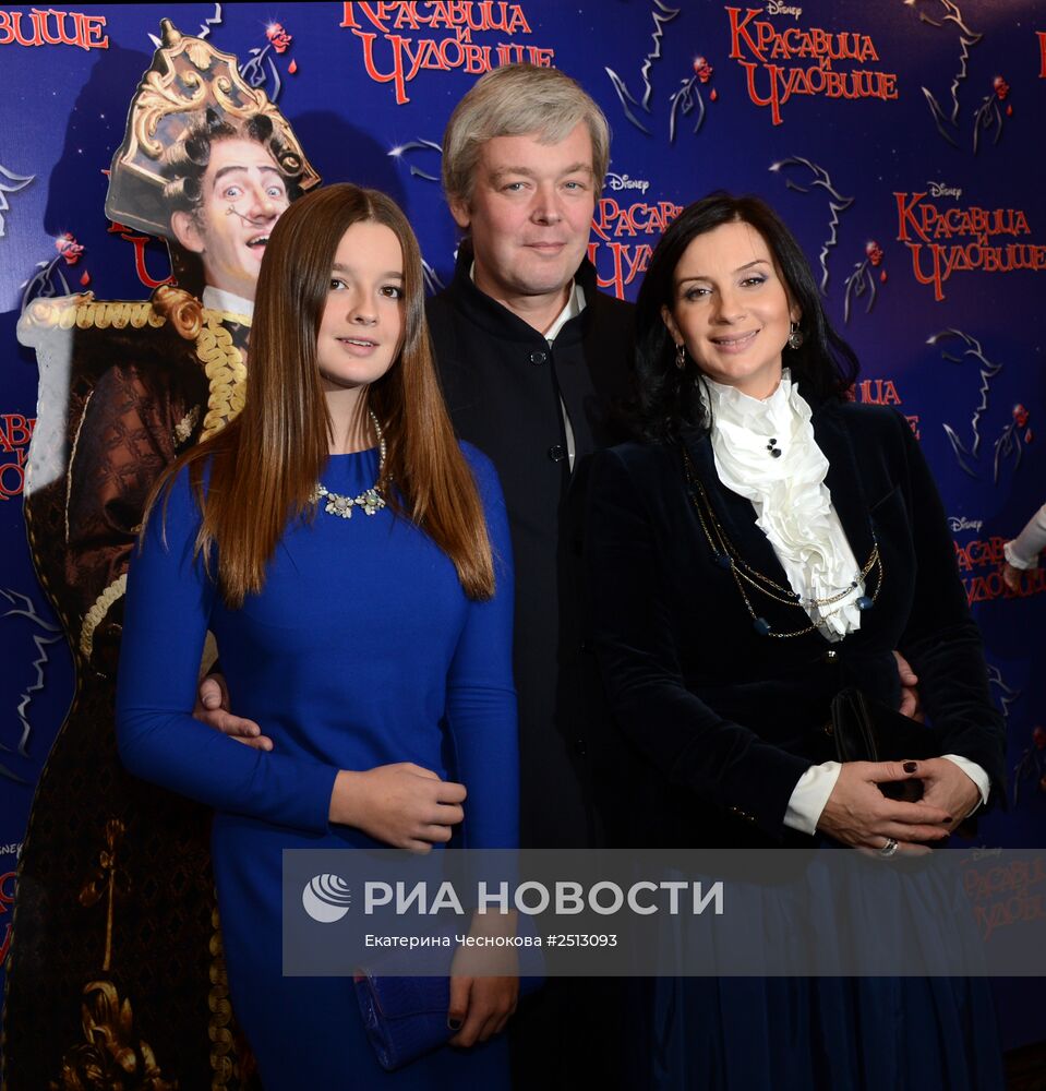 Премьера мюзикла "Красавица и Чудовище"