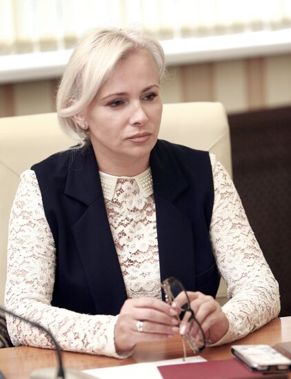Заседание совета министров Крыма в Симферополе