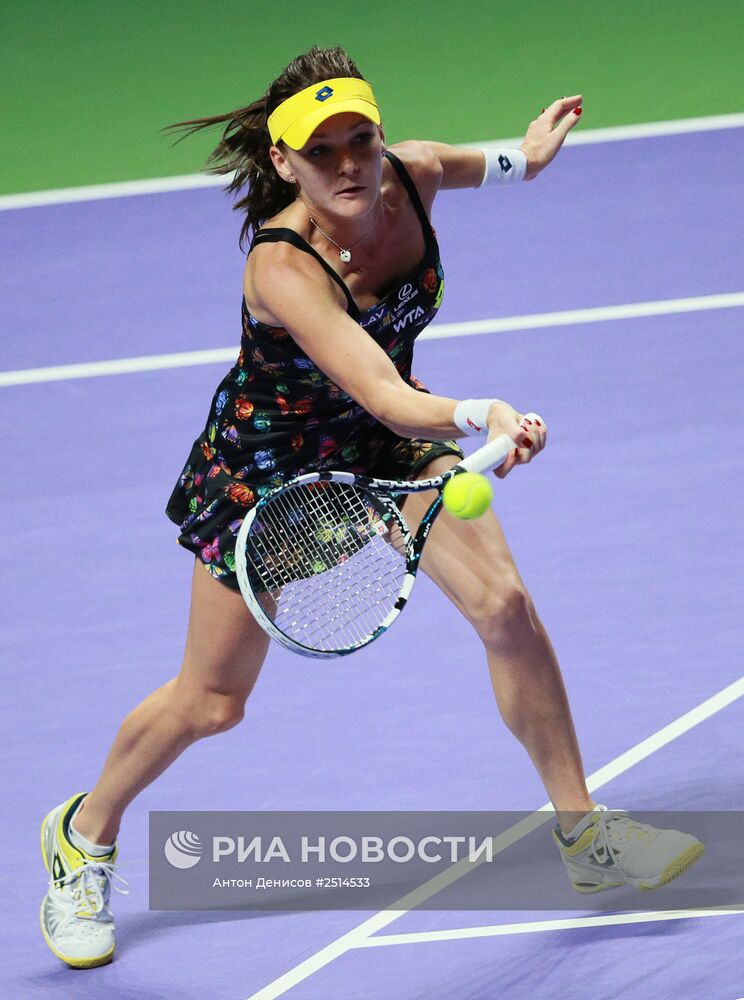 Теннис. Итоговый турнир WTA. Второй день