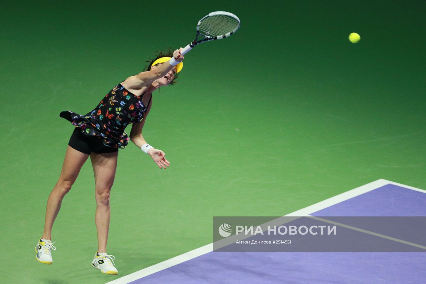 Теннис. Итоговый турнир WTA. Второй день