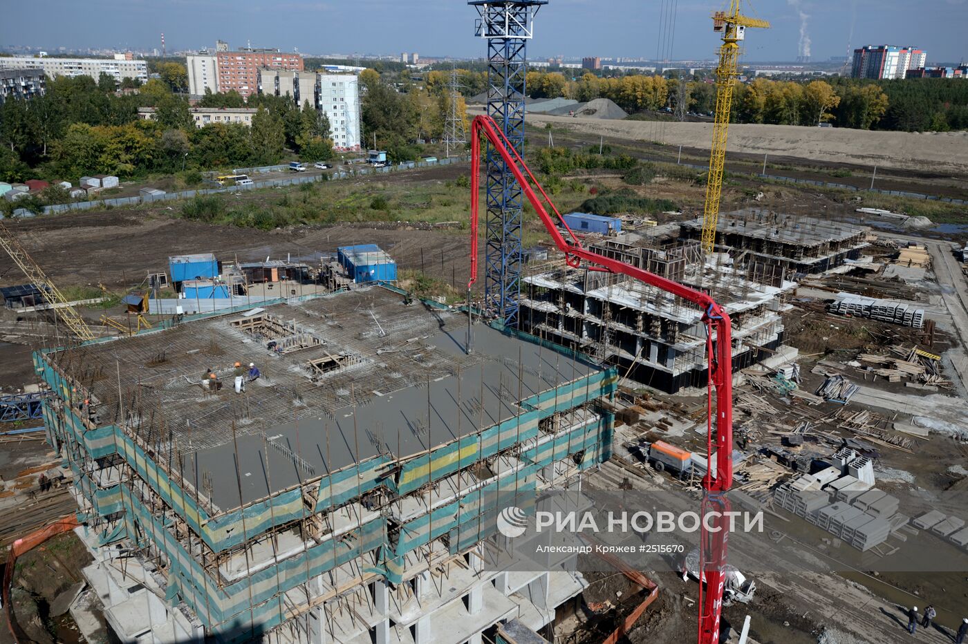 Строительство жилых домов в Новосибирске