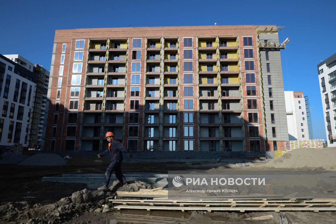 Строительство жилых домов в Новосибирске