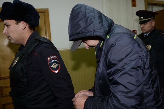 Арест подозреваемых в аварии "Внуково"