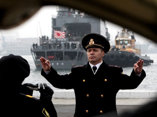 Визит Морских сил самообороны Японии эсминца "Хамагири" во Владивосток