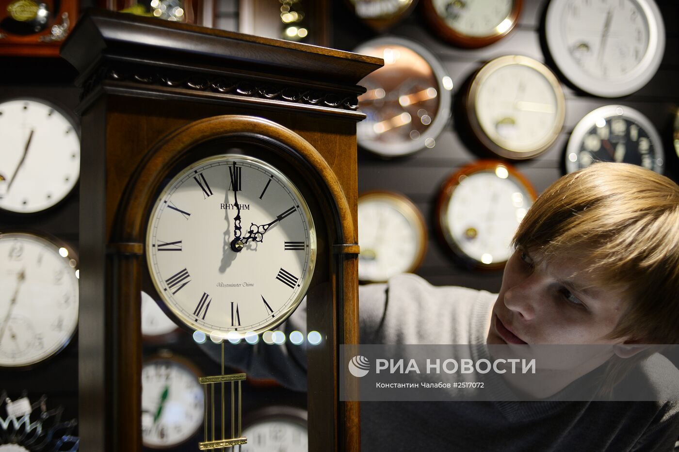 Перевод часов на зимнее время в регионах России