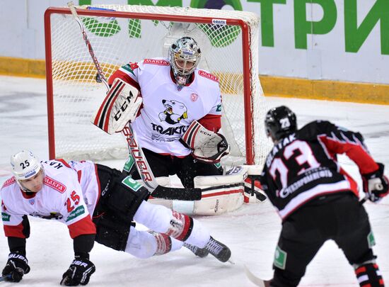 Хоккей. КХЛ. Матч "Авангард" - "Трактор"