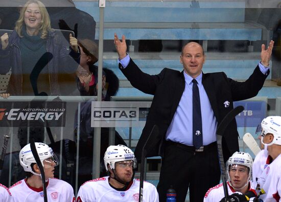 Хоккей. КХЛ. Матч "Авангард" - "Трактор"