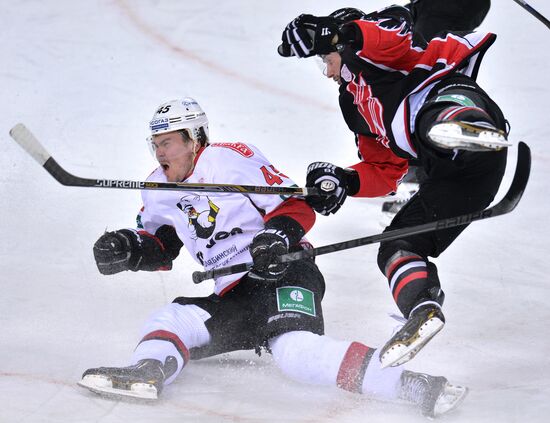 Хоккей. КХЛ. Матч "Авангард" - "Трактор"