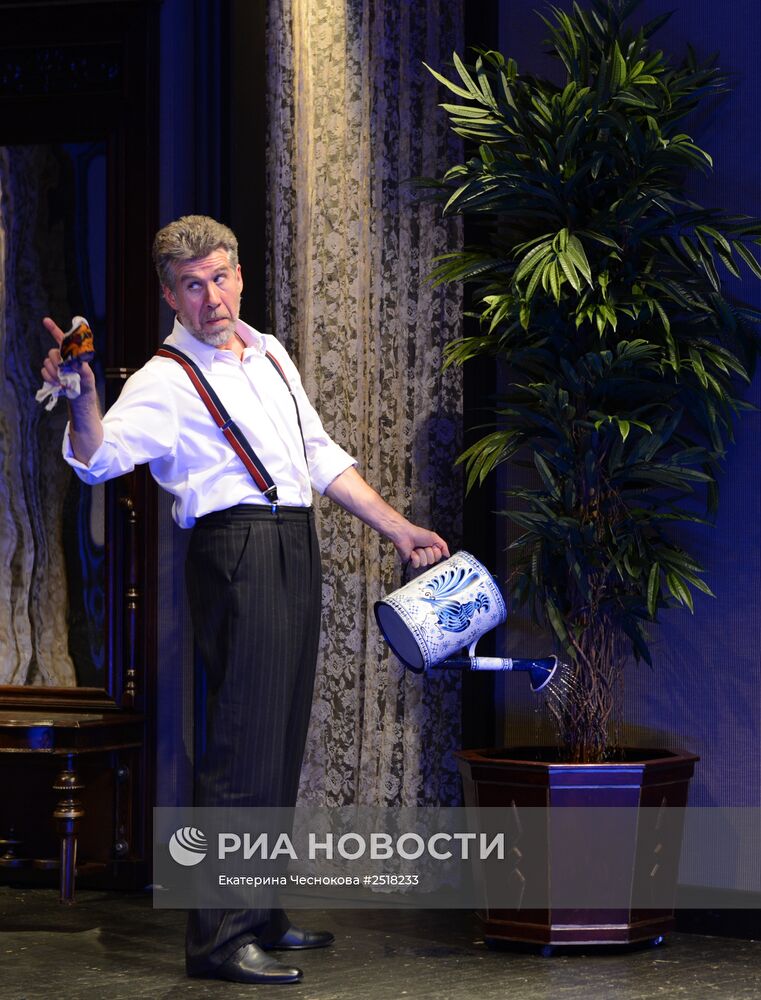 Прогон спектакля "Горе от ума" в театре Моссовета