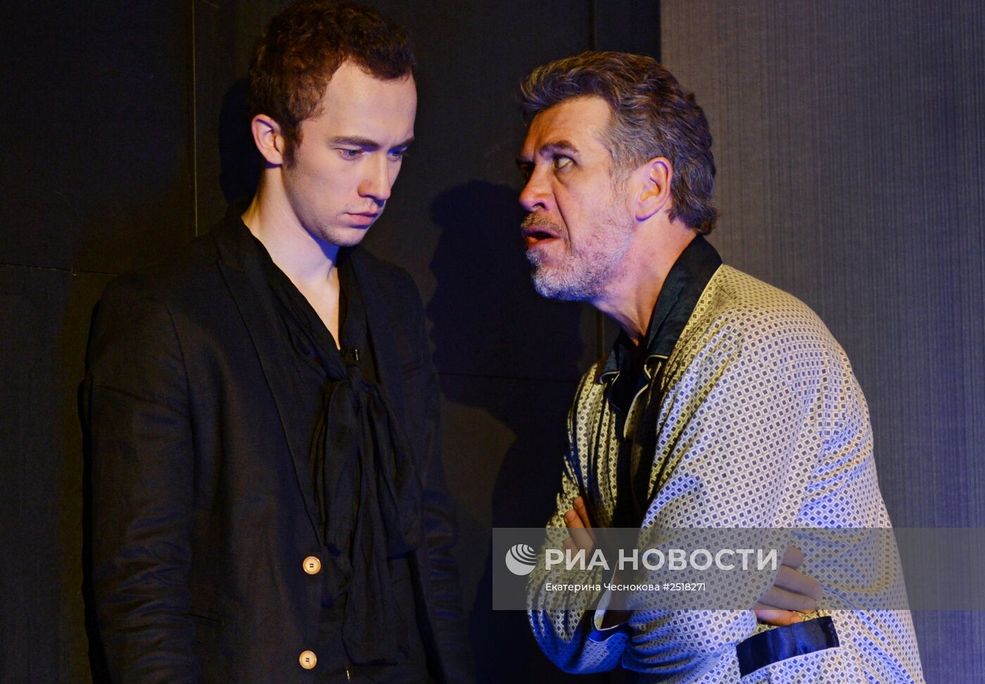 Прогон спектакля "Горе от ума" в театре Моссовета