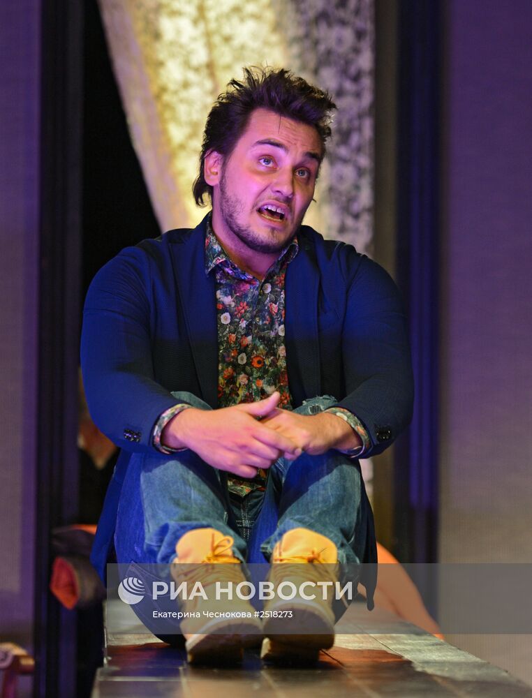 Прогон спектакля "Горе от ума" в театре Моссовета