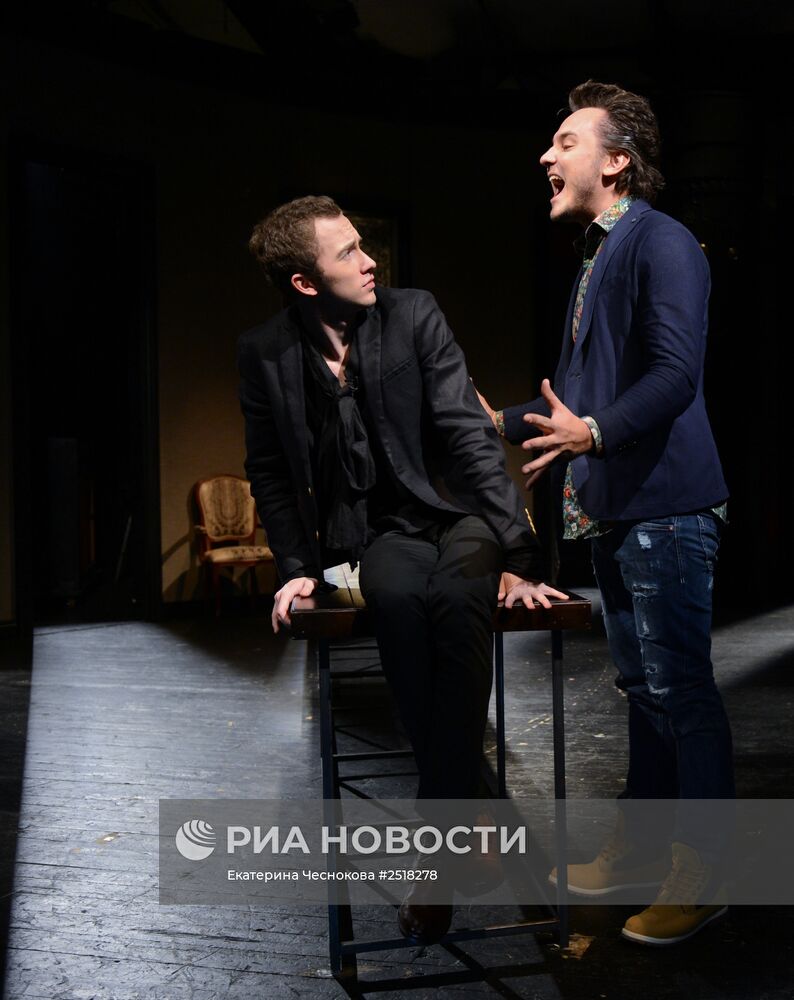 Прогон спектакля "Горе от ума" в театре Моссовета