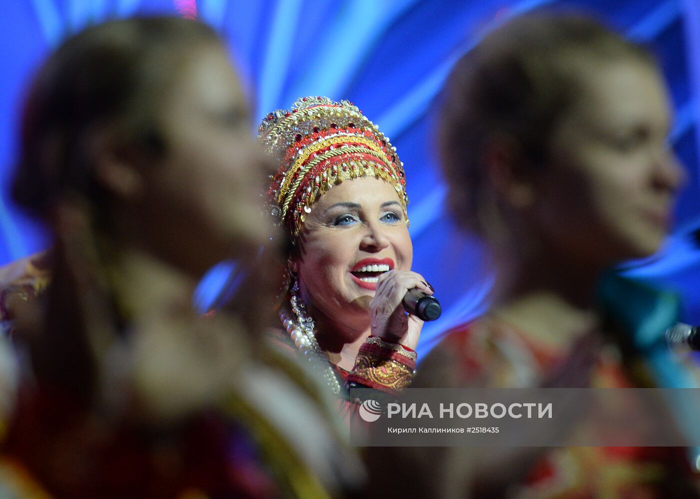 Открытие здания музыкального театра фольклора "Русская песня"